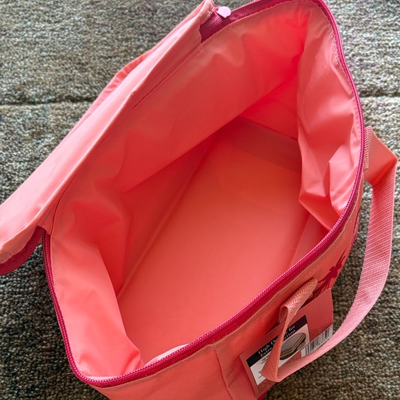 Trader Joe's Pink Insulated Lunch Tote - Picture 6 of 8
